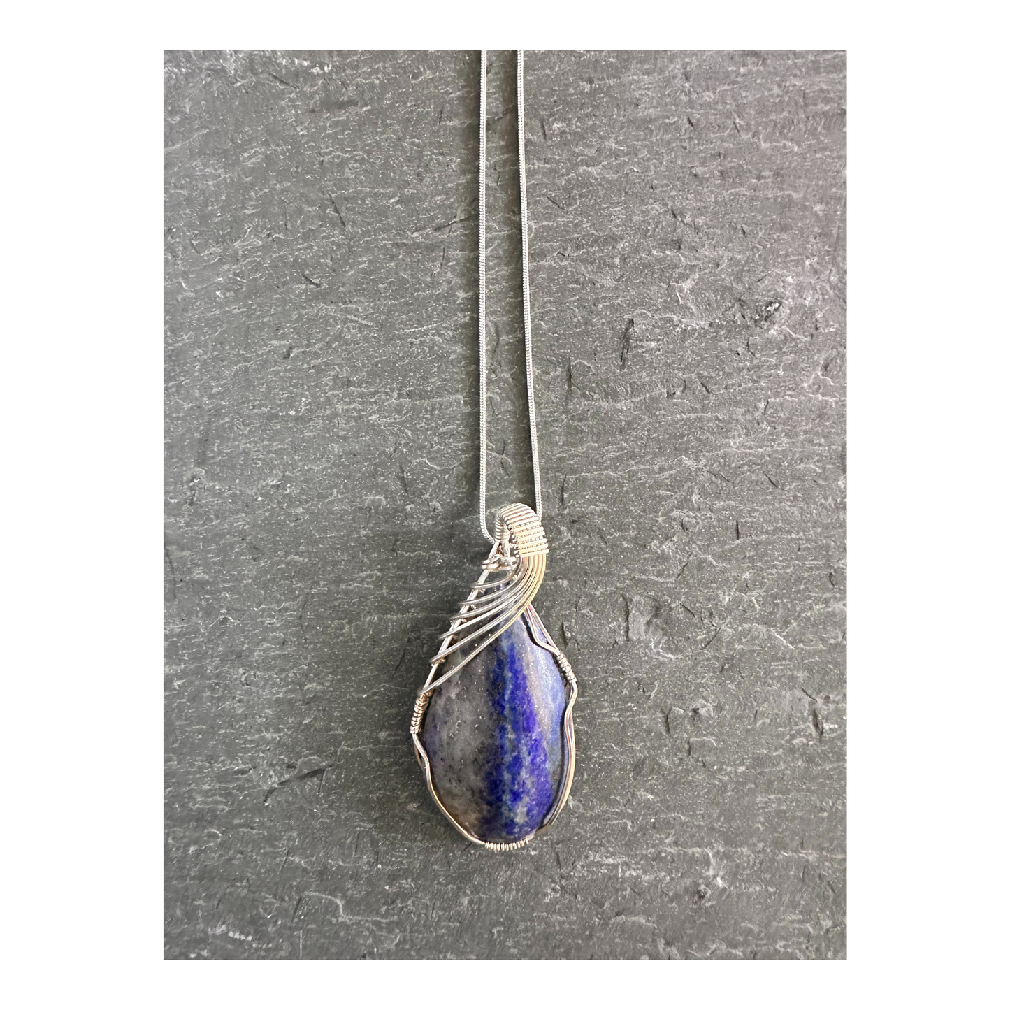 Lapis Lazuli Gemstone Pendant