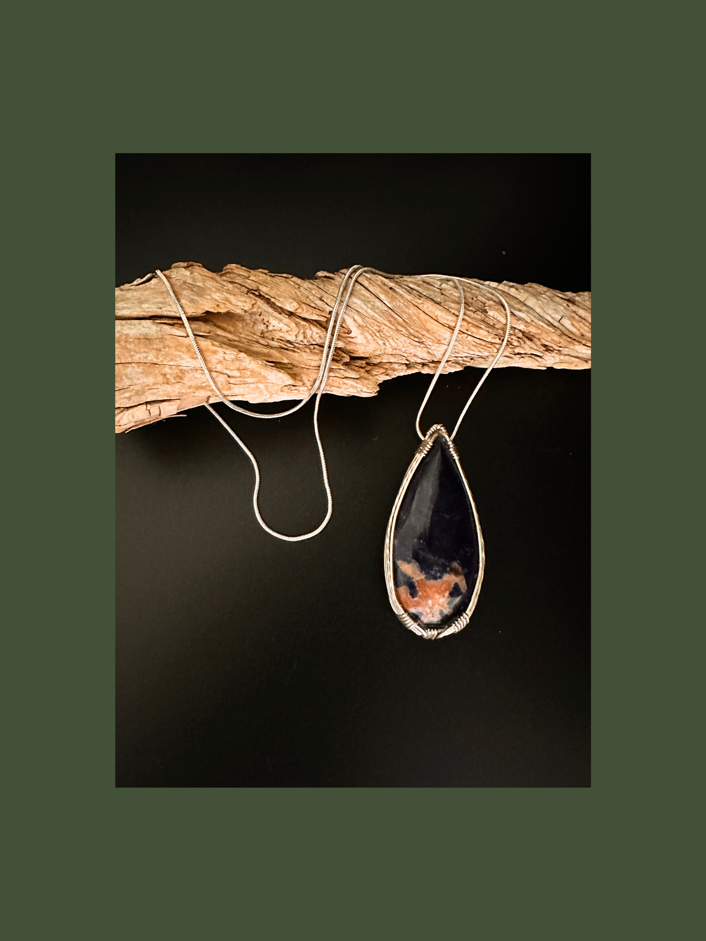 Sodalite Gemstone Pendant