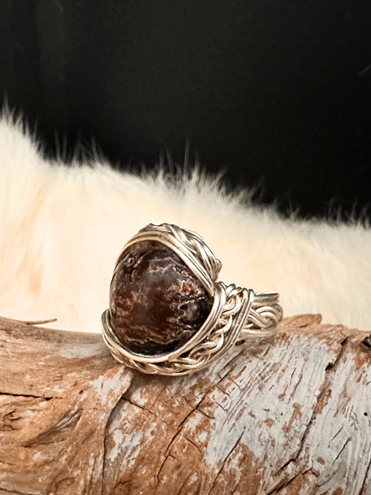 Nova Scotia Agate Ring