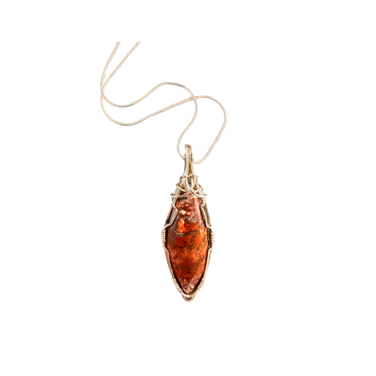 Brazilian Agate Gemstone Pendant