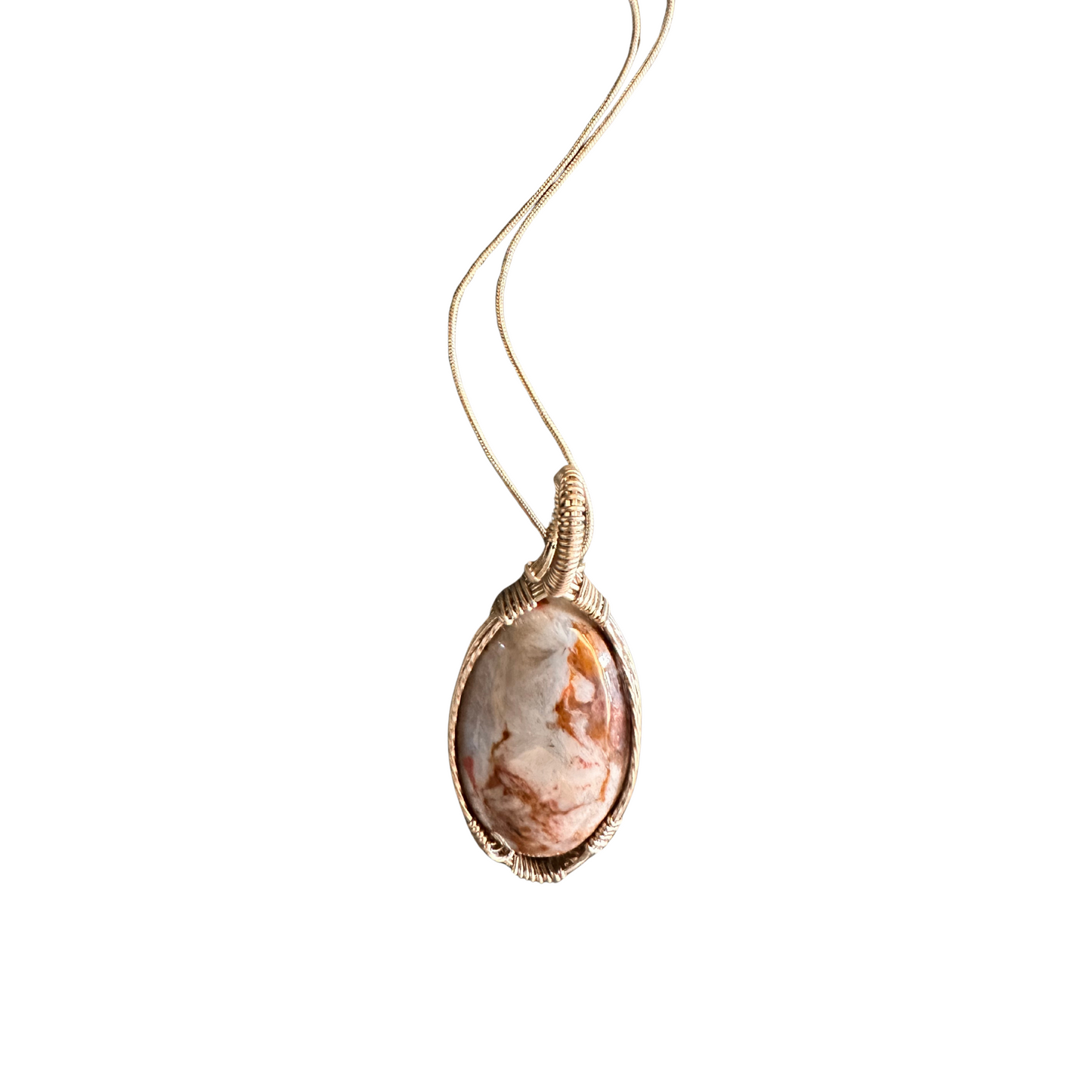 Nova Scotia Agate Gemstone Pendant