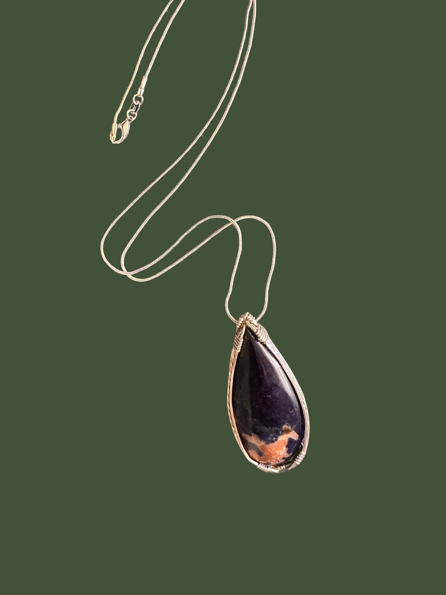 Sodalite Gemstone Pendant