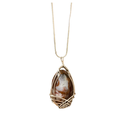 Agate Gemstone Pendant