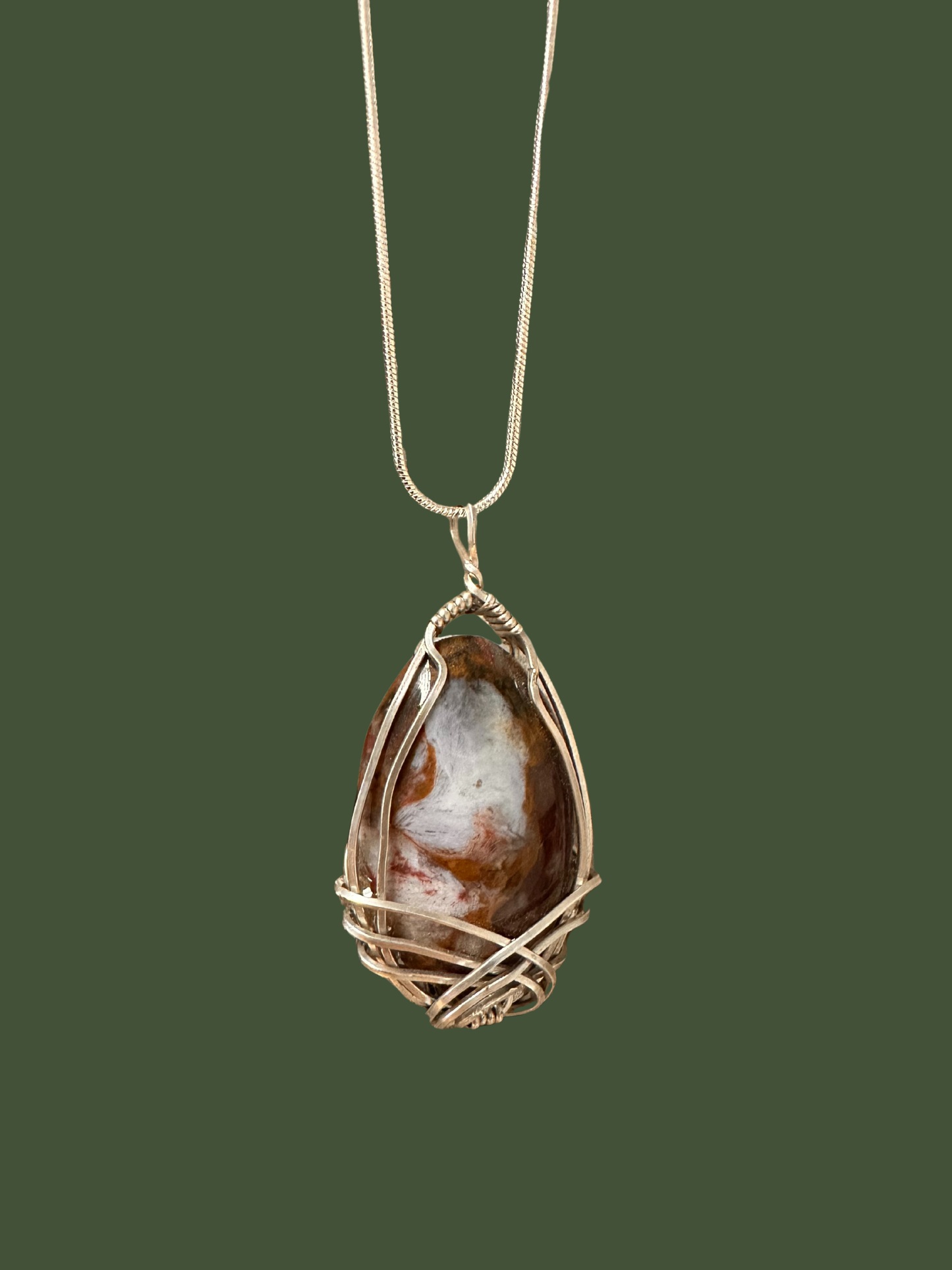 Agate Gemstone Pendant